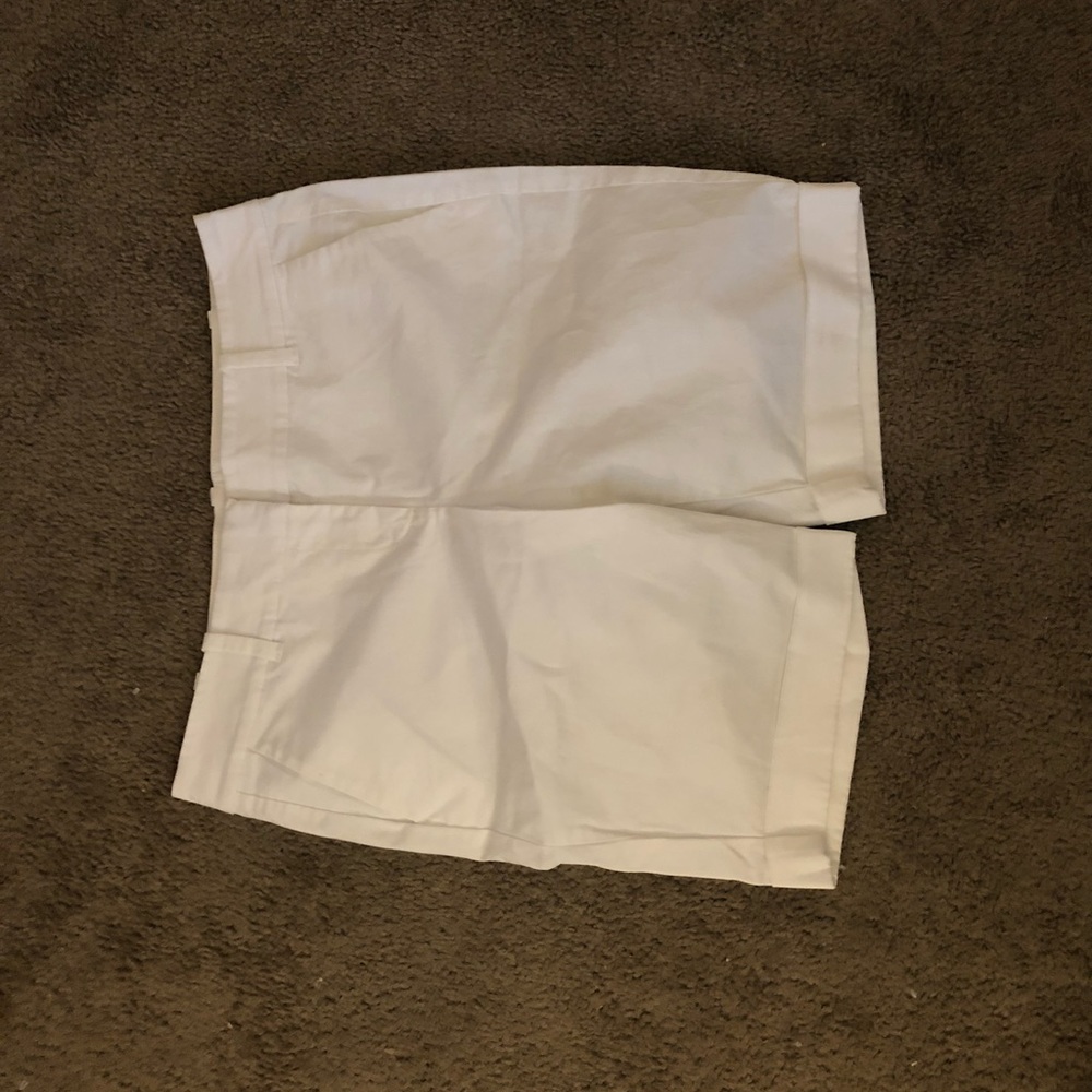 White Bermuda Shorts